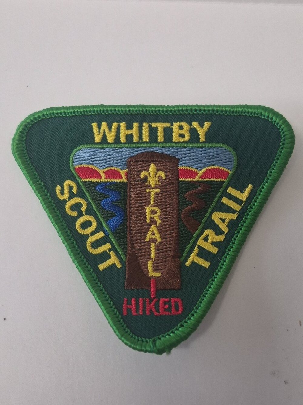 Scouts Canada Whitby Scout Trail HIKED Badge Crest Ontario